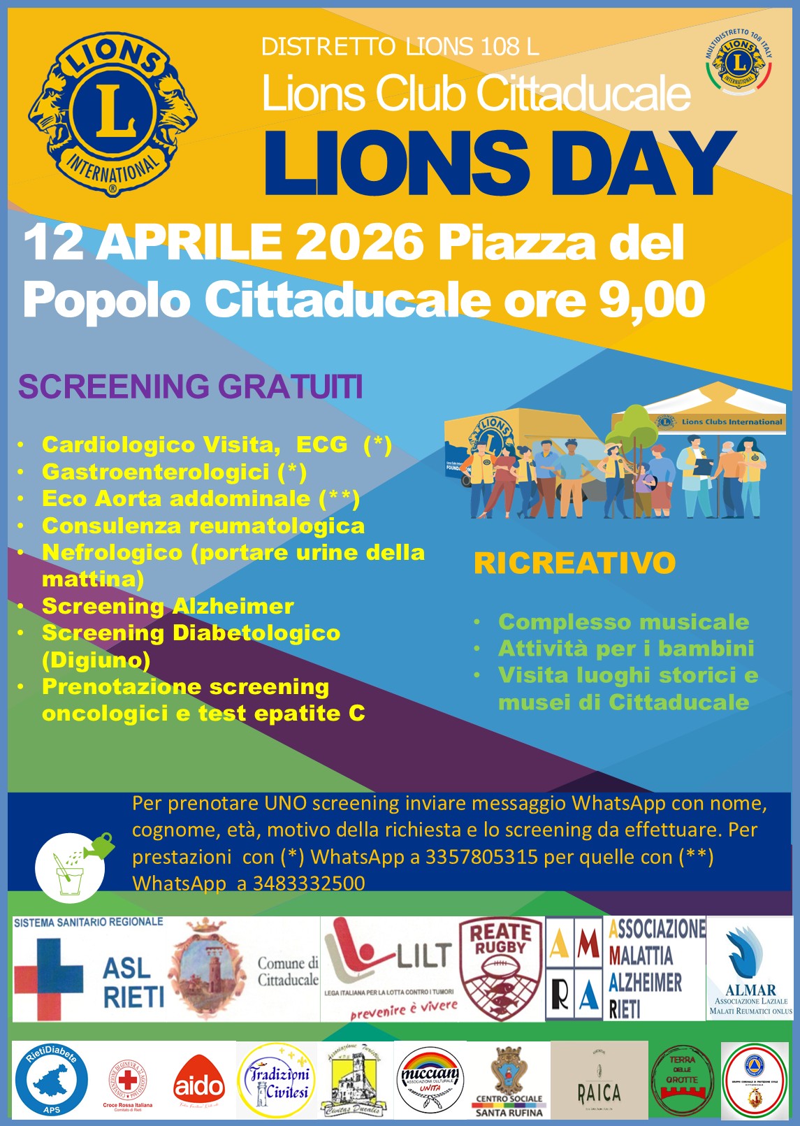 Open Day sanitario e sportivo