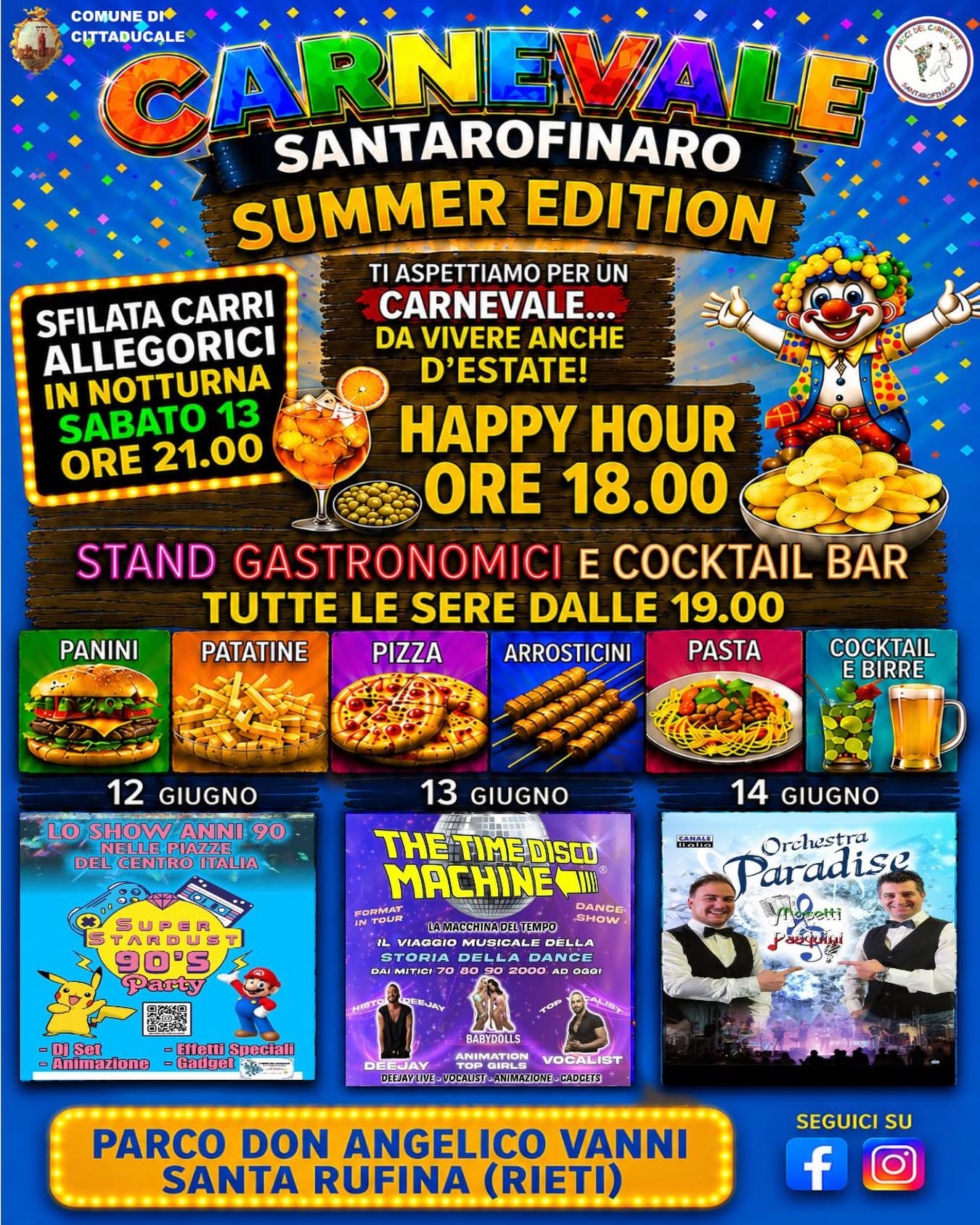 Carnevale Santarofinaro Summer Edition
